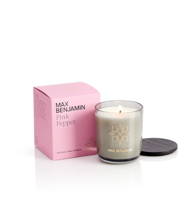 Max Benjamin Pink Pepper Water candle