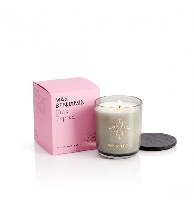 Max Benjamin Pink Pepper Water candle