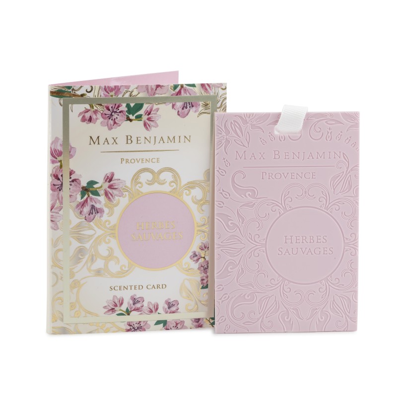 Herbes Sauvages Luxury Scented Card Max Benjamin Herbes Sauvages Luxury Scented Card Max Benjamin