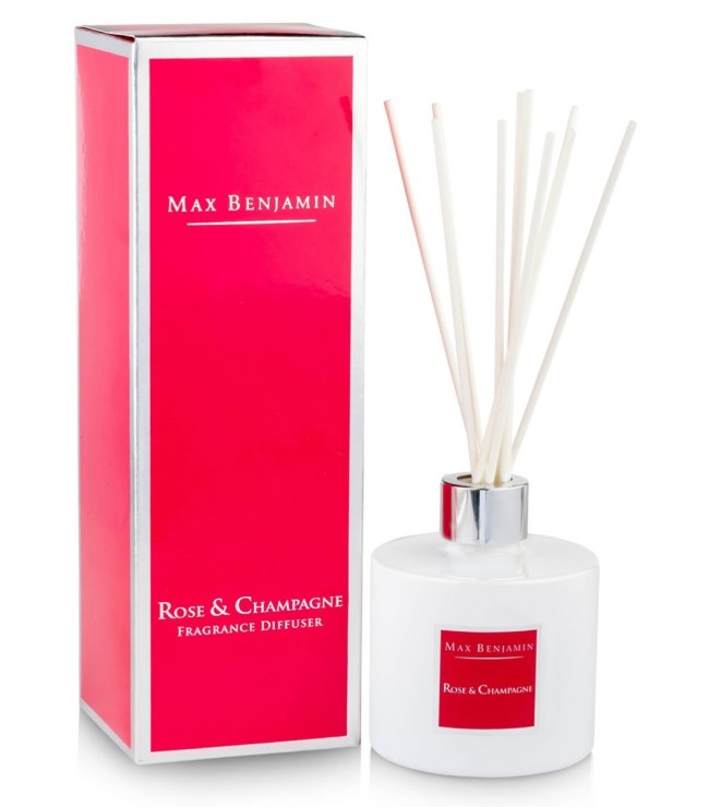 Rose and Champagne Luxury Diffuser Max Benjamin 150 ml