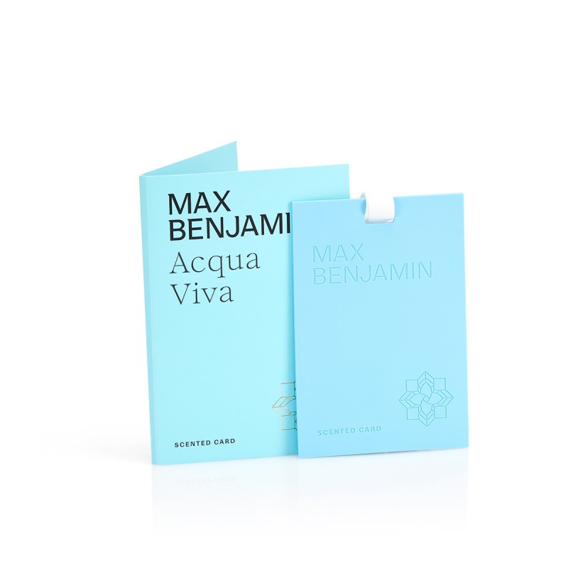 Acqua Viva Luxury Scented Card Max Benjamin Acqua Viva Luxury Scented Card Max Benjamin