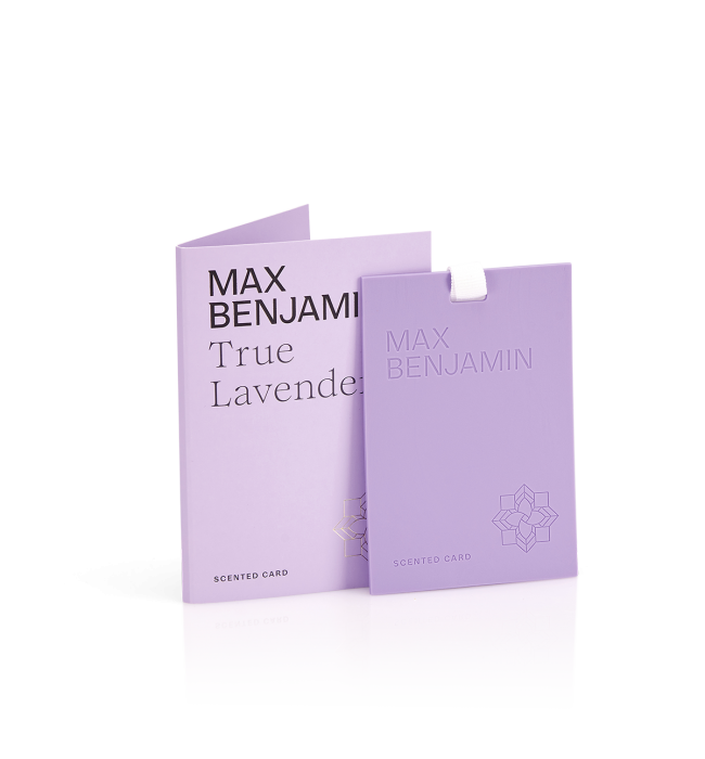 Ароматна карта Max Benjamin с истинска лавандула