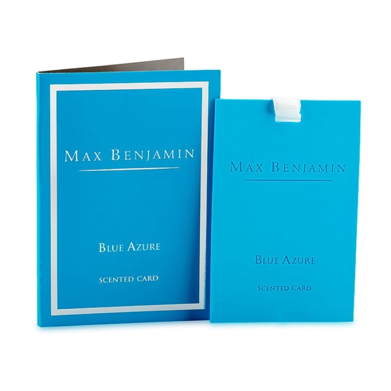 Blue Azure Luxury Scented Card Max Benjamin Blue Azure Luxury Scented Card Max Benjamin