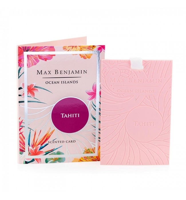 Tahiti Luxury Scented Card Max Benjamin
