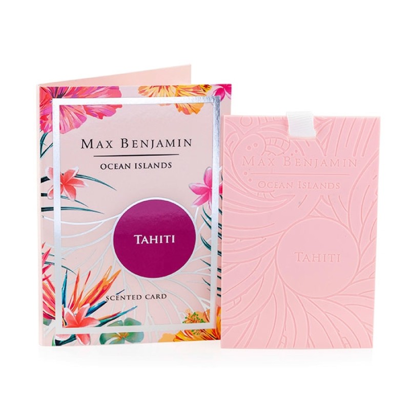 Tahiti Luxury Scented Card Max Benjamin Tahiti Luxury Scented Card Max Benjamin