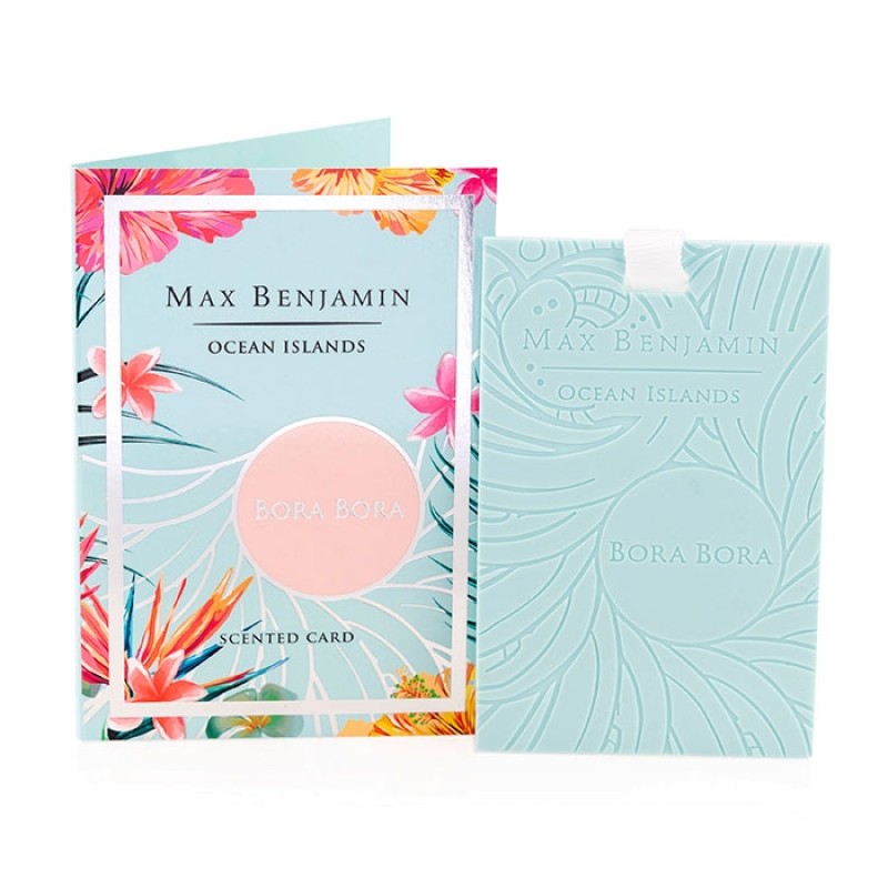 Bora Bora Luxury Scented Card Max Benjamin Bora Bora Luxury Scented Card Max Benjamin