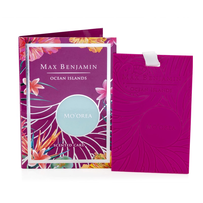 Mo'orea Luxury Scented Card – Max Benjamin Mo'orea Luxury Scented Card – Max Benjamin