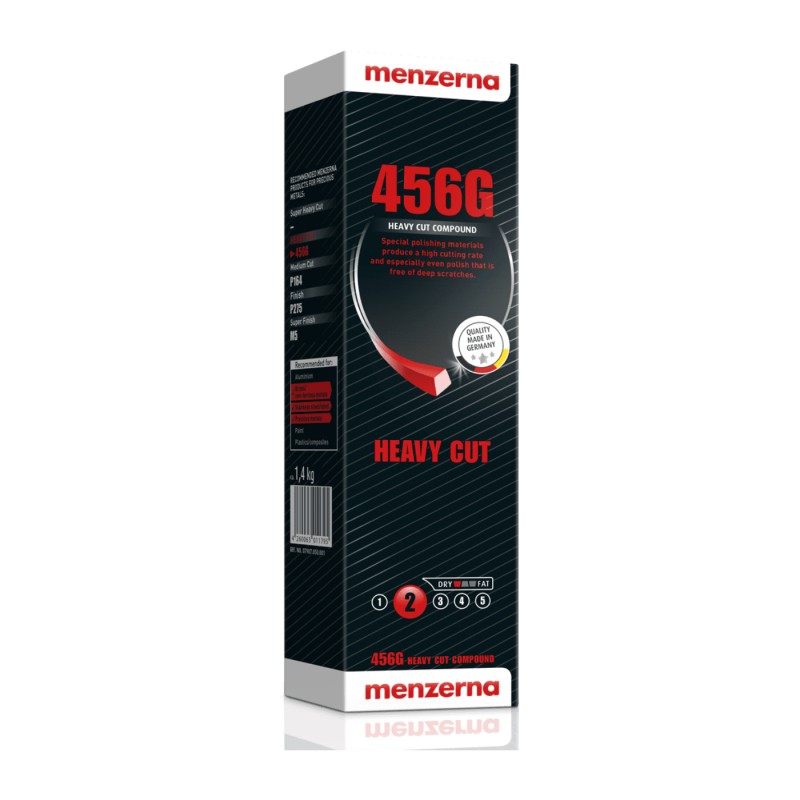 Menzerna 456G, Паста за предварително полиране на титан и неръждаема стомана Menzerna 456G, Паста за предварително полиране на титан и неръждаема стомана