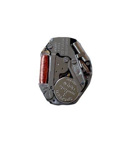 Miyota 2034 quartz movement size 6 3/4 x 8
