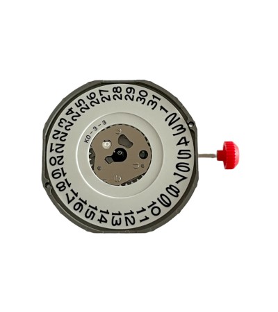 Miyota 2415 13 1/2 quartz movement with date on 3 o'clock