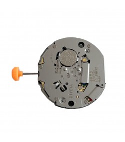 Miyota JS25 12 1/2\'\'\' SC-chronograph 3 sub-dials on 3-6-9 and date indication on 4 o\'clock quartz movement