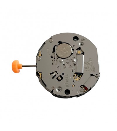 Miyota JS26 12 1/2''' SC-chronograph 3 sub-dials on 3-6-9 and date indication on 4 o'clock quartz movement