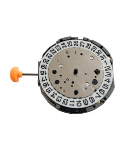 Miyota JS26 12 1/2''' SC-chronograph 3 sub-dials on 3-6-9 and date indication on 4 o'clock quartz movement