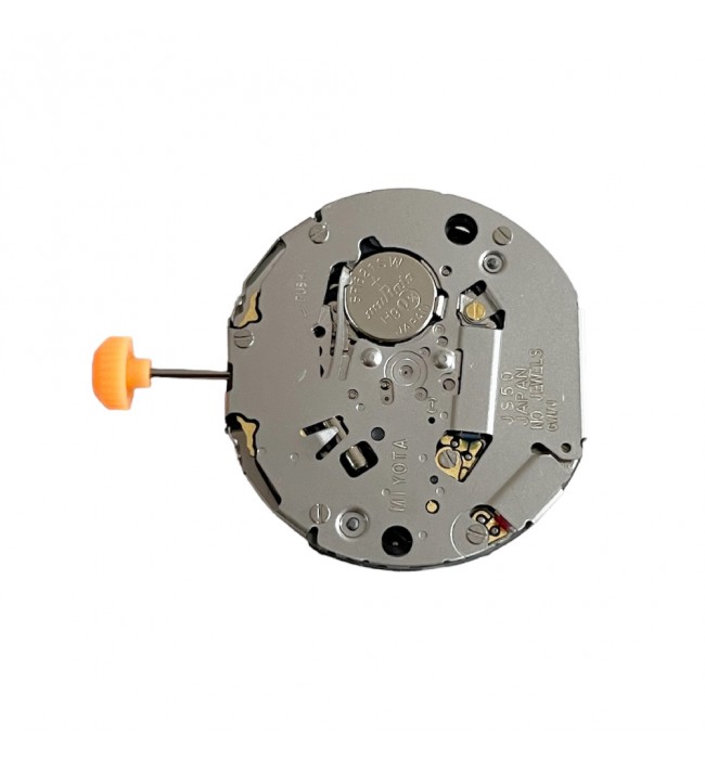 Miyota JS50 12 1/2''' SC-CHR 3 sub-dials on 6 o'clock quartz movement