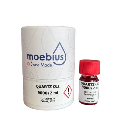 Moebius 9000 synthetic oil for quartz watches 2 ml