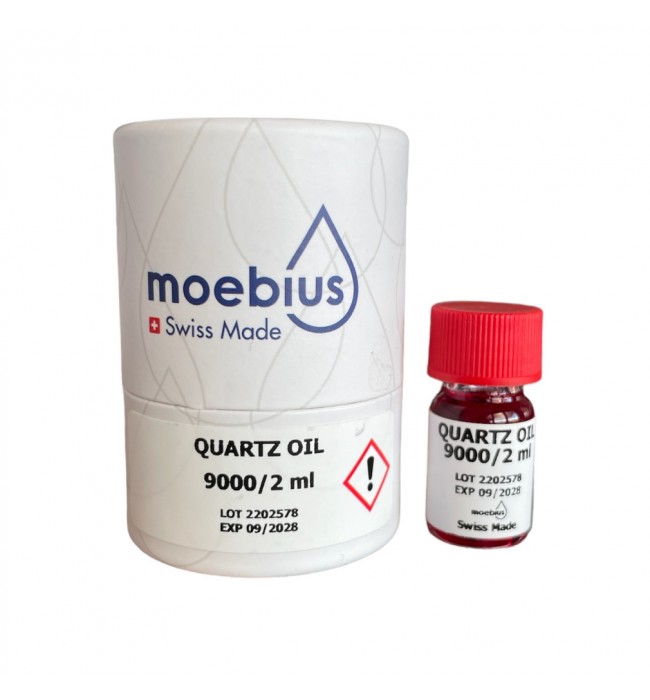 Moebius 9000 synthetic oil for quartz watches  2 ml