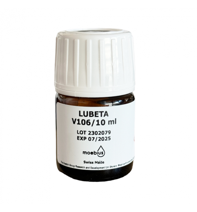 Moebius ETA immersion lubrication solution Lubeta V106 10 ml