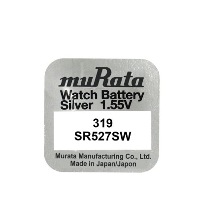Murata 319 SR527SW watch coin battery 1.55V
