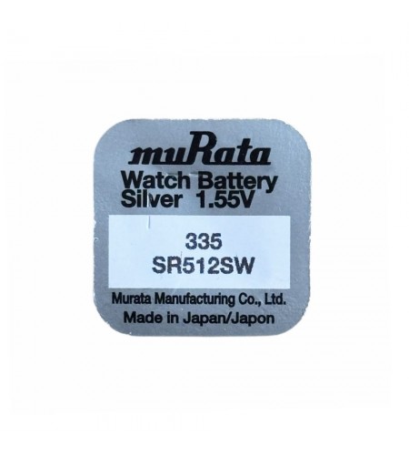 Murata 335 SR512SW watch coin batte ...