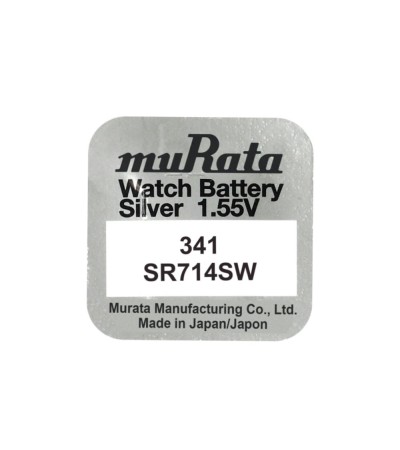 Murata 341 SR714SW watch coin battery 1.55V