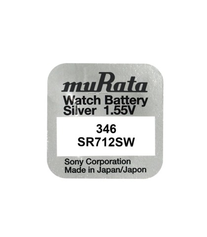 Murata 346 SR712SW watch coin battery 1.55V