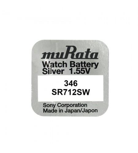 Murata 346 SR712SW watch coin batte ...