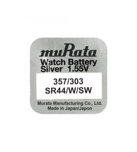 Murata 357/303 SR44N watch coin bat ...