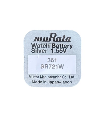 Murata 361 SR721W watch coin battery 1.55V