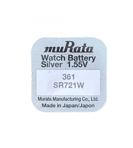 Murata 361 SR721W watch coin batter ...
