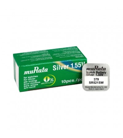 Murata 379 SR63 / SR521SW watch battery 1.5V