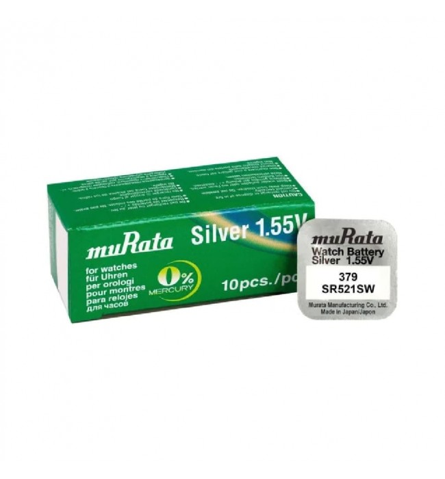 Murata 379 SR63 / SR521SW watch battery 1.5V