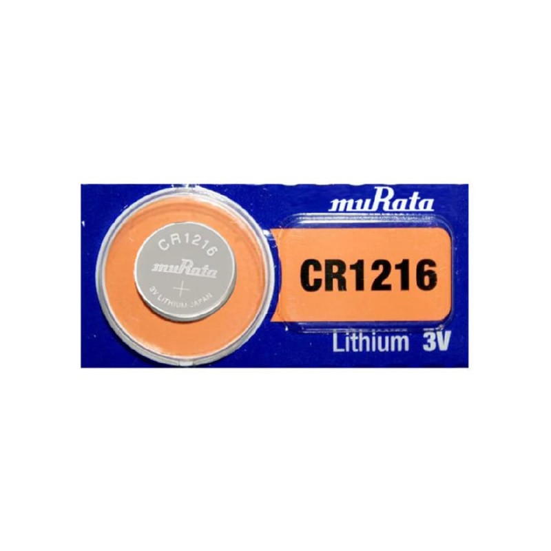 Литиева монетна батерия Murata CR1216 3V Литиева монетна батерия Murata CR1216 3V