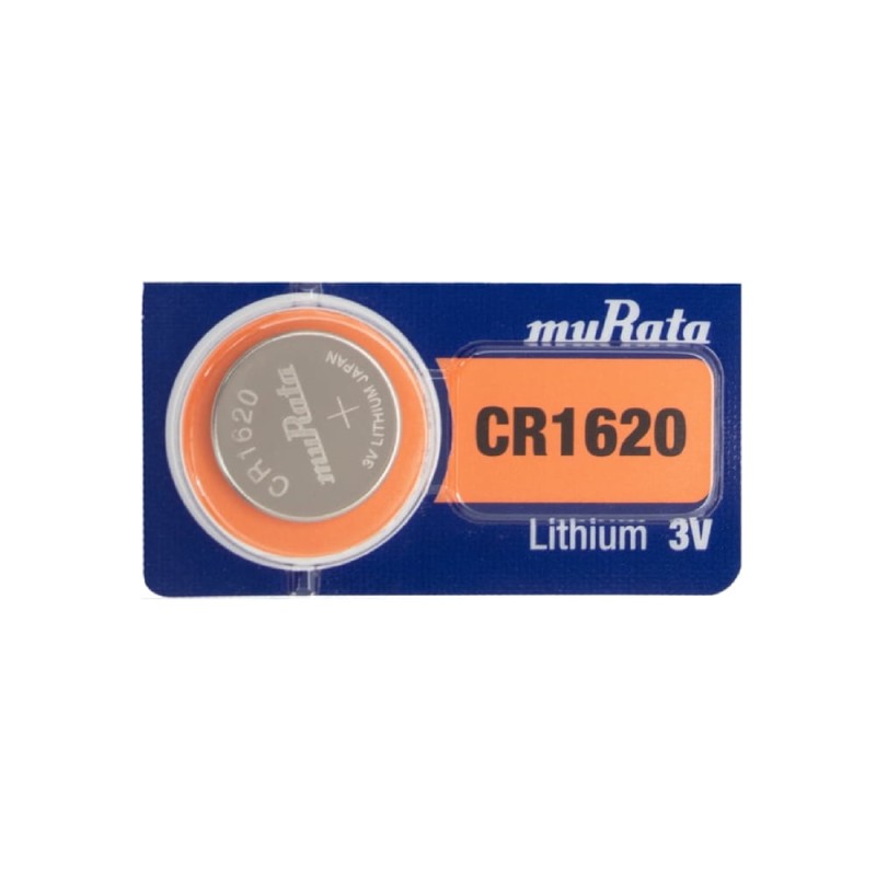 Литиева монетна батерия Murata CR1620 3V Литиева монетна батерия Murata CR1620 3V