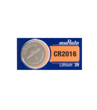 Murata CR2016 3V lithium coin battery