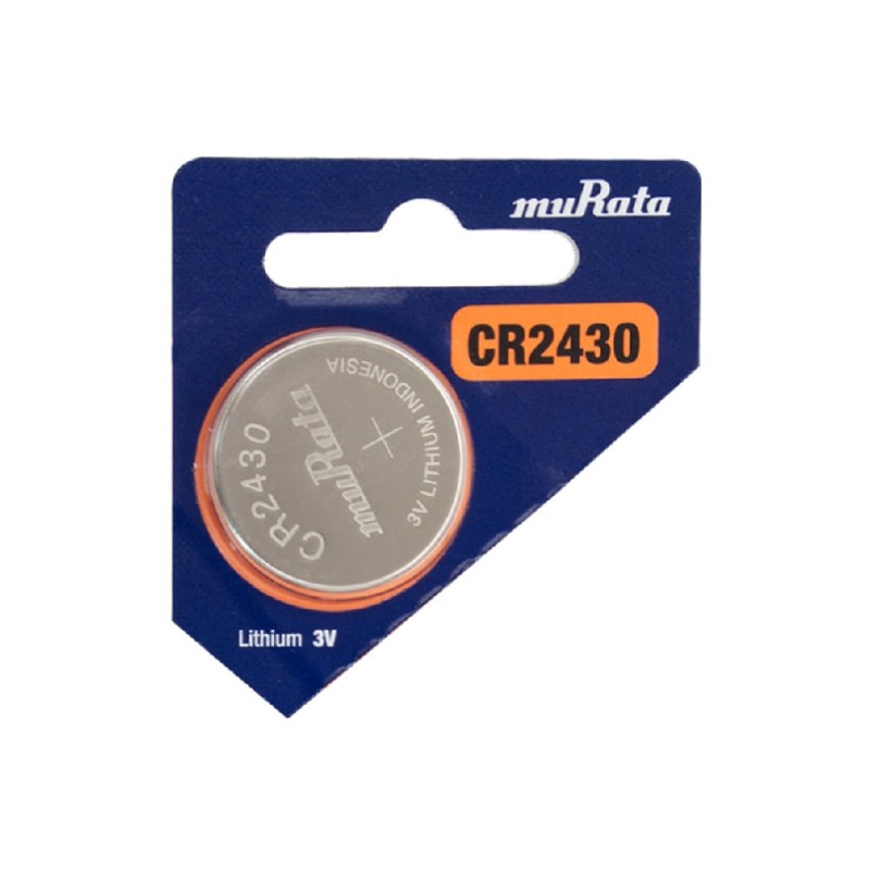 Литиева монетна батерия Murata CR2430 3V Литиева монетна батерия Murata CR2430 3V