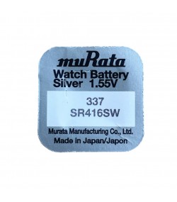 Murata/Sony 337 batteries for quartz watches with silver oxides 1.55 volts