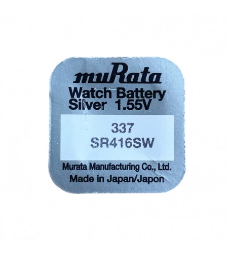 Murata/Sony 337 batteries for quart ...