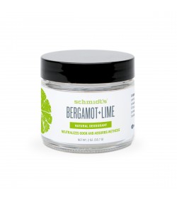 Schmidt\'s Naturals Deodorant Jar - Bergamot Lime
