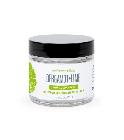 Schmidt's Naturals Deodorant Jar - Bergamot Lime