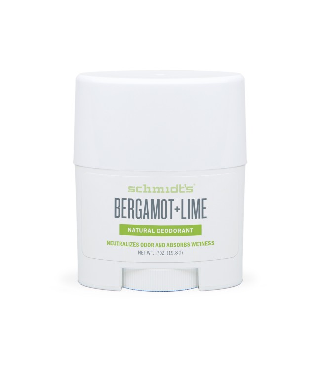 Schmidt's Naturals Deodorant Bergamot Lime - Travel Size (123)