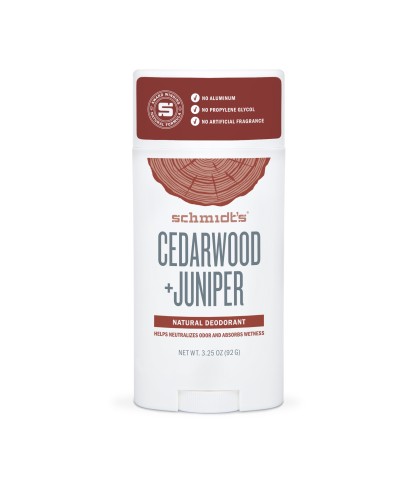 Schmidt's Natural Deodorant Stick Cedarwood Juniper