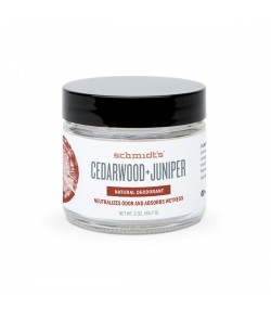 Schmidt\'s Natural Deodorant Jar – Cedarwood Juniper