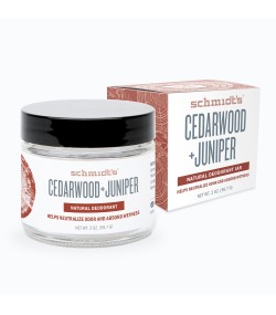 Schmidt's Natural Deodorant Jar – Cedarwood Juniper