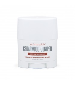 Schmidt\'s Naturals Cedarwood Juniper Deodorant Stick - Travel Size