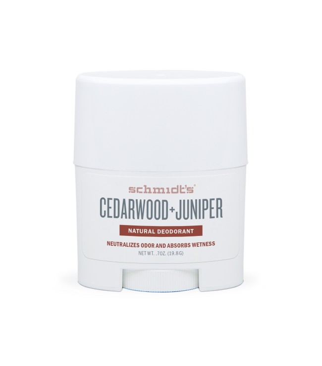 Schmidt's Naturals Cedarwood Juniper Deodorant Stick - Travel Size