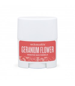Schmidt\'s Naturals Sensitive Skin Deodorant Stick - Travel Size (Geranium Flower)
