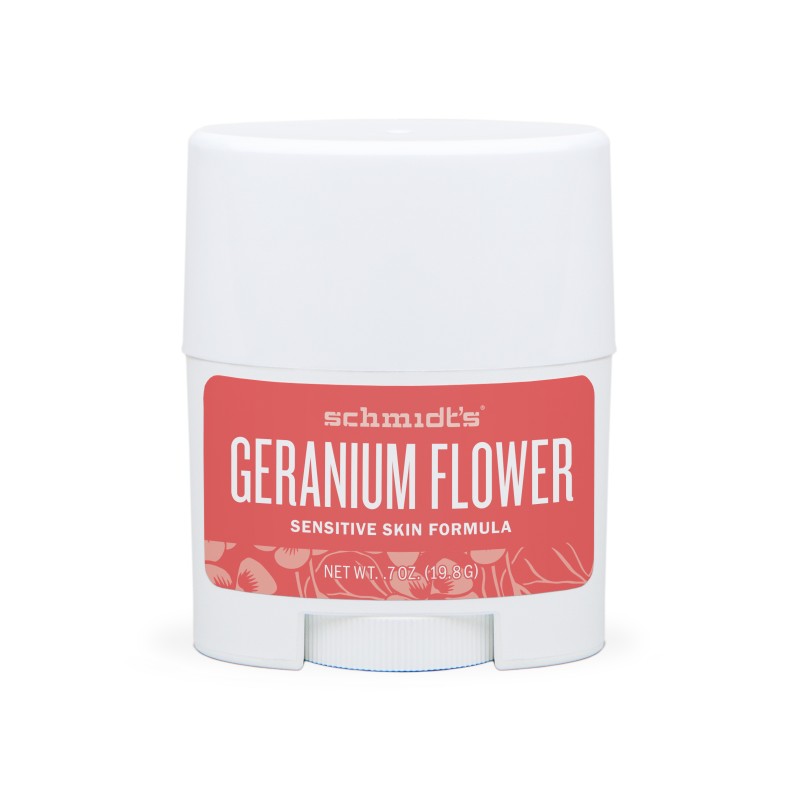 Schmidt's Naturals Sensitive Skin Deodorant Stick - Travel Size (Geranium Flower) Schmidt's Naturals Sensitive Skin Deodorant Stick - Travel Size (Geranium Flower)