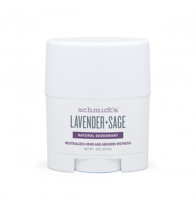 Schmidt's Naturals Deodorant Stick - Travel Size (Lavender Sage)