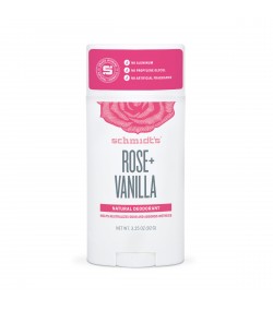 Schmidt\'s Naturals Deodorant Stick - Rose Vanilla