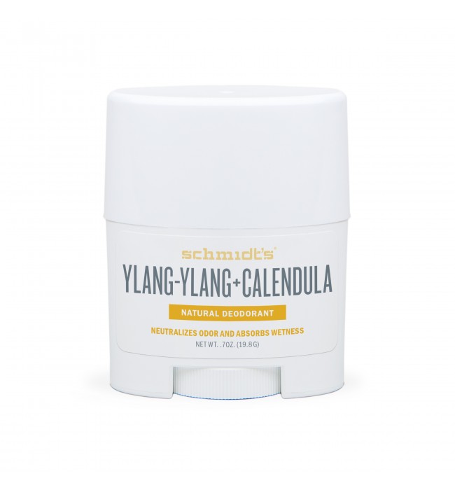 Schmidt's Natural Deodorant Stick - Travel Size (Ylang-Ylang Calendula)